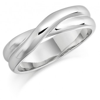 Platinum 4.8mm Rosalia wedding ring