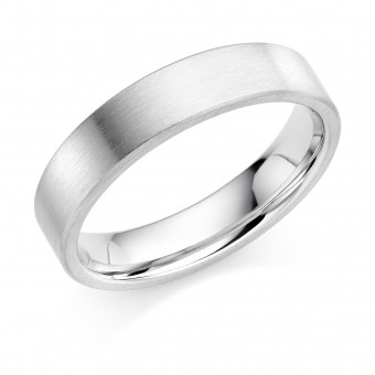 Platinum 5mm Zarah wedding ring 