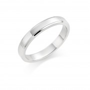 Platinum 3mm New Windsor  wedding ring 