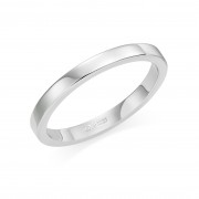 Platinum 2mm Windsor wedding ring