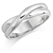 Platinum 4.8mm Rosalia wedding ring