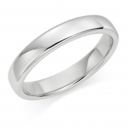 Platinum 4mm Eton wedding ring.