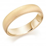 Eighteen carat yellow and rose gold 5mm Sunrise wedding ring