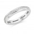 Platinum Alexandra round cut diamond full eternity ring 0.48cts