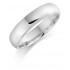 Platinum 5mm Oxford wedding ring