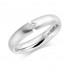 Platinum 4mm Melita diamond wedding ring 0.06cts
