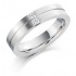 Platinum 4.5mm Serena diamond wedding ring 0.12cts