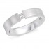 Platinum 4mm Evelina diamond wedding ring 0.08cts
