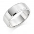 Platinum 8mm New Windsor wedding ring 