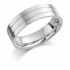 Platinum 6.5mm Constanza wedding ring 