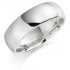 Platinum 7mm Oxford wedding ring
