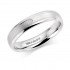 Platinum 4mm Abrienne diamond wedding ring 0.01cts