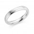 Platinum 3mm Verdi wedding ring 