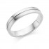Platinum 4mm Ysabelle wedding ring
