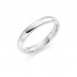 Platinum 3mm Oxford wedding ring