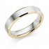 Platinum & 18ct yellow gold 5mm Donata wedding ring 