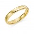 18ct yellow gold 3mm Eton wedding ring.