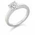 Platinum Geonna round cut diamond solitaire ring 0.70cts