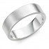 Platinum  brushed finish 6mm Windsor wedding ring.