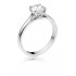 Platinum Nuovo Duplice round cut diamond solitaire ring 0.73cts