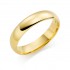 18ct yellow gold 5mm Cambridge wedding ring