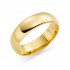 18ct yellow gold 6mm Cambridge wedding ring