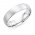 Platinum brushed finish 6mm Cambridge wedding ring