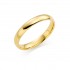 18ct yellow gold 3mm Cambridge wedding ring