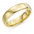 18ct yellow gold 5mm Eton wedding ring.