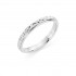 Platinum 2.5mm North Star wedding ring