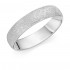 Platinum 5mm Arintica molton finish wedding ring