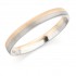 18ct white and rose gold 2.5mm Vita wedding ring 