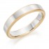 Platinum & 18ct red gold 4.5mm Leonora wedding ring 