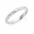 Platinum 2.5mm orange blossom wedding ring