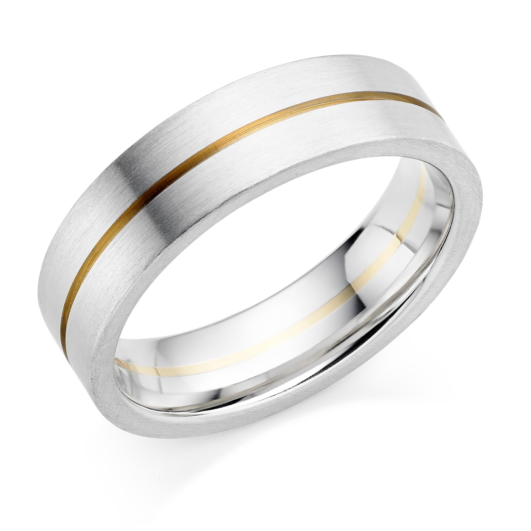 Wedding Rings in Hatton Garden - Two-tone