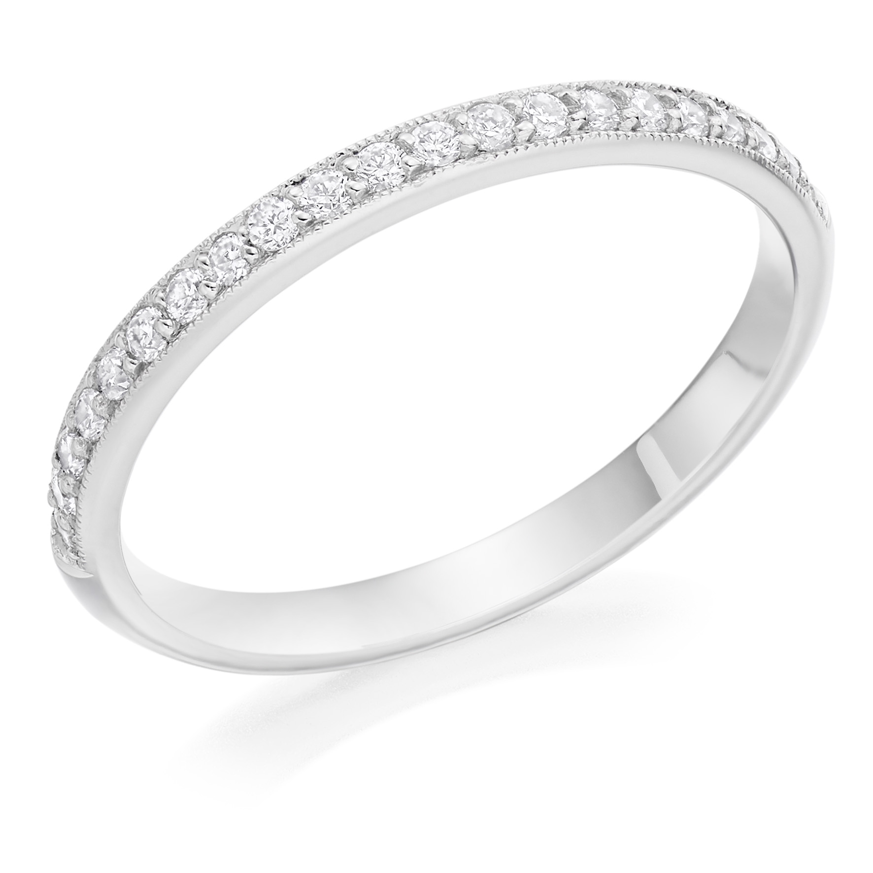 Diamond Set Wedding Rings in Hatton Garden